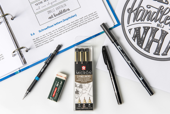 Handletteren startpakket