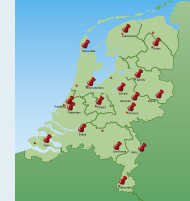 Altijd een examenlocatie bij jou in de buurt.